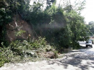 Peligro de derrumbe en La Floresta