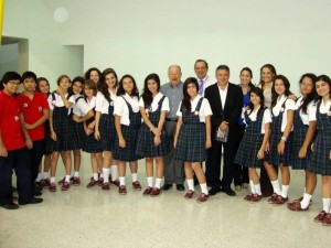 Al evento asistió también el alcalde de Bucaramanga, Fernando Vargas.