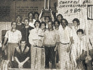 Equipo de la UIS, Campeón Nacional Universitario en 1980
