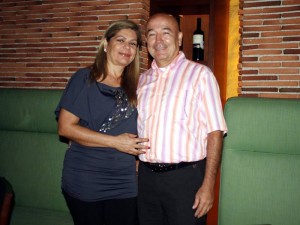 Luz Amparo Luna y Rafael Galvis.