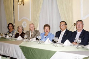 Susana Gómez, Beatriz Vásquez, Efraín Ardila, Cecilia Macías de Mantilla, Efraín Mantilla Azula y Pedro Vivas.