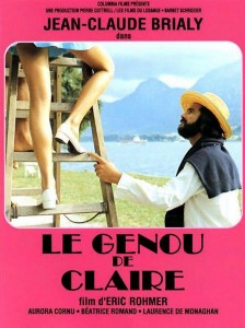 Le Genou de Claire (La rodilla de Clara) Director: Érick Rohmer.