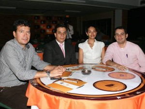 Javier Sandoval, Carlos Acosta, Jenny Gamboa y Javier Ferreira.