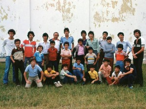 Grupo Éxodo en 1980.