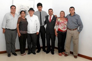 Martín Rueda, Nohora Barbosa, Julio Ángel Acosta, Freddy Cáceres, Martín Toloza, Blanca María Toloza y Rafael Antonio Marín.