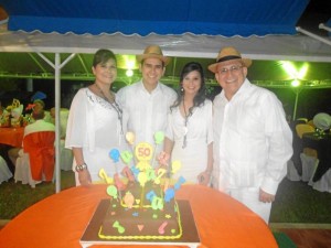 Janeth Guarín Bermúdez, Luis Miguel Parra Guarín, María Camila Parra Guarín y Miguel Ángel Parra Villarreal.