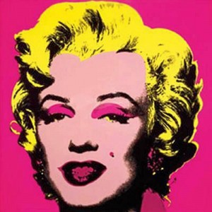 Uno de los muchos retratos que Warhol le hizo a la diva.