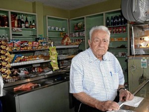 Don Jaime estuvo en su tienda por 44 años.