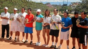 Así fue la premiación del Torneo Invitacional de Tenis de Acuarela.