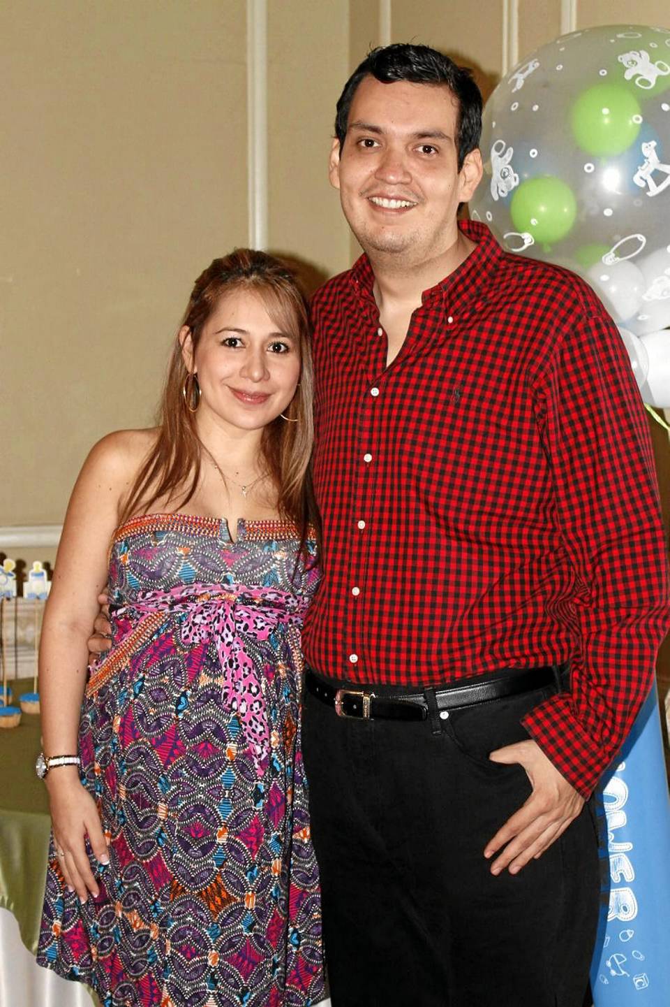 Natalia Badillo y Carlos Duarte.