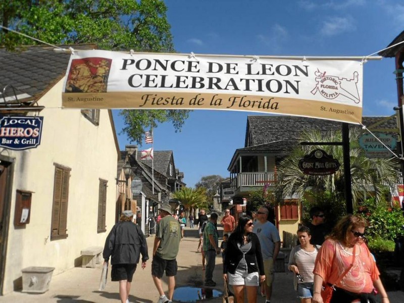 Este año la fiesta de La Florida se realizó en San Agustín, allí estuvo Juan Ponce de León, el colombiano.