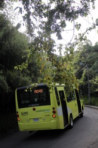 La ruta AQ4 funciona desde septiembre de 2012 y nunca ha pasado por La Floresta ni Terrazas. - Javier Gutiérrez / GENTE DE CABECERA