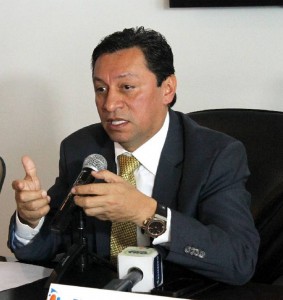 Luis Francisco Bohórquez, alcalde de Bucaramanga.