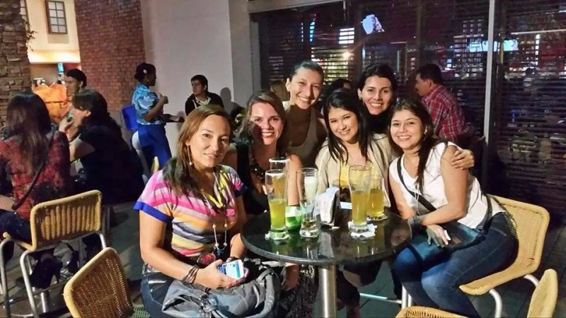 Silvia Sarmiento, Andrea Plata, Diana Reyes, Verónica Rincón, Natalia Villalba y Johana Rincón. - Suministrada /GENTE DE CABECERA