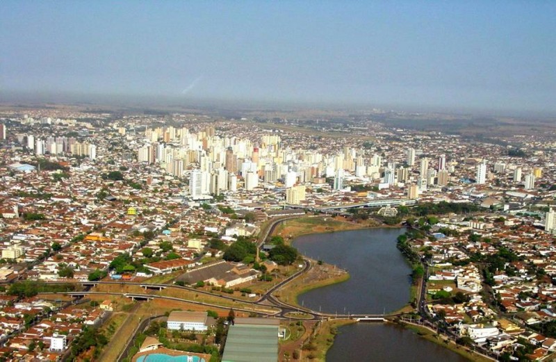 Panorámica de San José de Rionegro, Brasil, ciudad natal de Inés Rossi de Quijano.