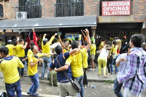 Celebración PArtido de Colombia
