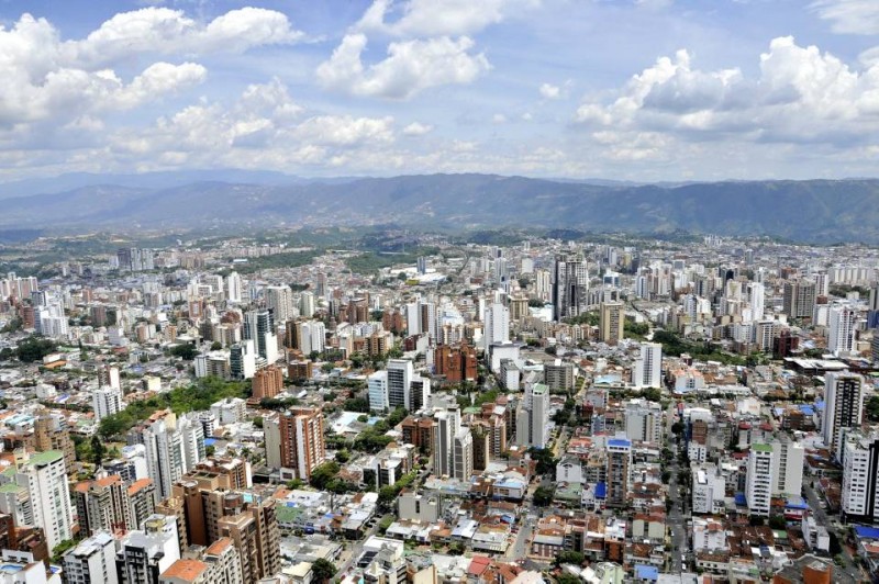 Una total visibilidad de Bucaramanga y su área metropolitana se logra desde este punto, ubicado a 163 metros del piso.