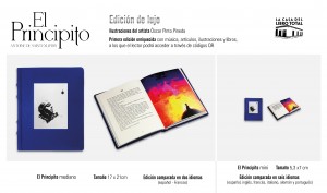 EL PRINCIPITO PUBLICIDAD LIBROmediano y mini