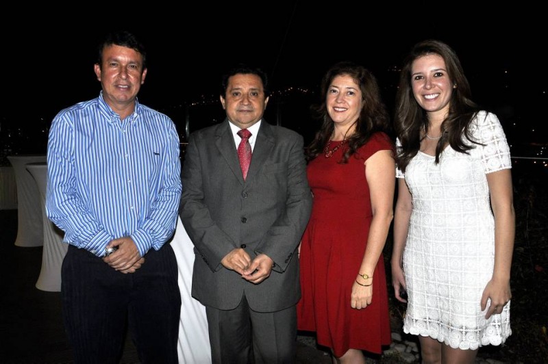 Sergio Marín, Carlos Mesa, Diana Rangel y Carolina Durán. - Laura Herrera / GENTE DE CABECERA