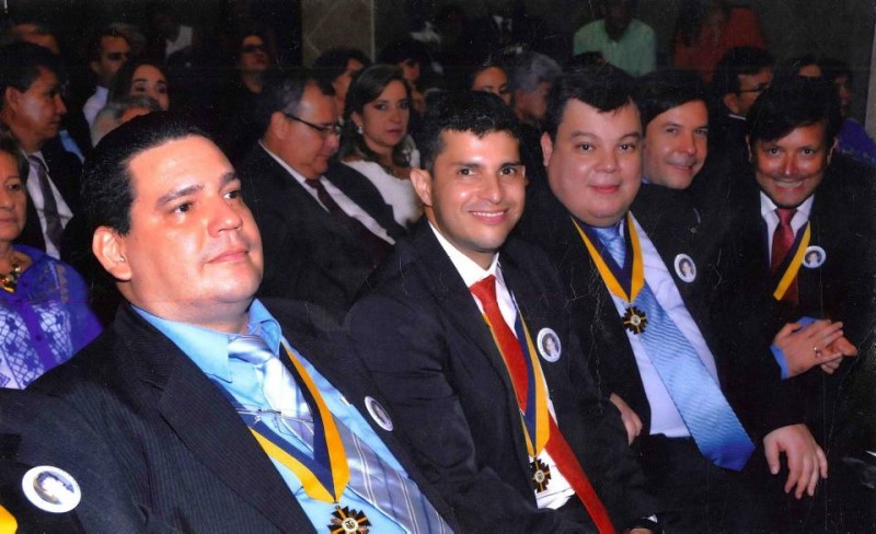 Juan Manuel Arenas, Carlos Remolina Medina, Sergio Navas, Mauricio Serrano y Andrés Felipe Oróstegui. - Suministrada / GENTE DE CABECERA