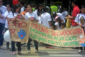 La Marcha por la Vida y la Familia es apoyada por la Arquidiócesis de Bucaramanga. - Suministrada / GENTE DE CABECERA