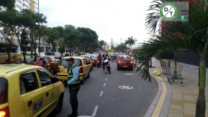 Se hizo especial énfasis con los taxistas para que usen solamente las zonas habilitadas. - Suministrada / GENTE DE CABECERA