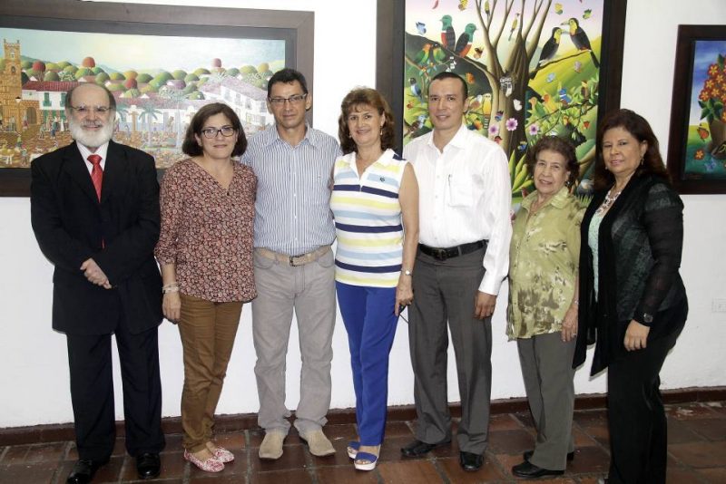 Mario Gómez, Claudia Amaris, Ángel Tangua, Nidia Ramírez, José Luis Peña, Herminda Rojas y Sol Bohórquez. - Javier Gutiérrez/GENTE DE CABECERA
