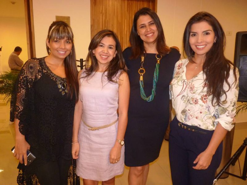 Karla Hernández, Natalia Gutiérrez, Elena Guerrero y María Alejandra Sampayo. - Suministrada/GENTE DE CABECERA