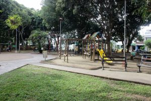 Los vecinos y visitantes del Parque expresaron gratitud y alegría por el mejoramiento de este espacio. - Fabián Hernández/GENTE DE CABECERA