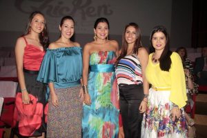 Nathalia Peña, Mónica María Leal, Catalina Hernández, Andrea Anaya Sepúlveda y Margarita Sánchez