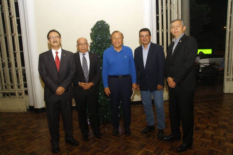 Hernán Calvo, Luis David Arévalo, Rodofo Hernández, Víctor Julio Azuero y Hernán Porras. - César Flórez/GENTE DE CABECERA