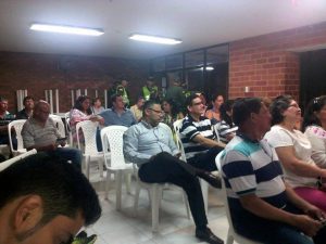 Reunión de seguridad realizada en el barrio El Prado. - Suministrada/GENTE DE CABECERA