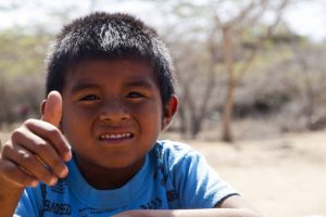 Los proyectos sociales de Mica Sonrisas están enfocados en ayudar a la niñez que habita en la alta Guajira. - Suministrada / GENTE DE CABECERA