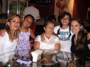 Rosario Jaimes, María Paola Fernández, Olga Arévalo, Manuela Betancourt y Luisa Fernanda Córdoba. Foto: Mauricio Villamizar / GENTE DE CABECERA