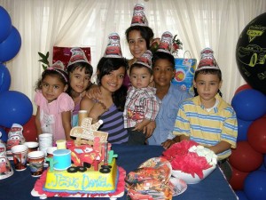 Mariana García, Silvia Nieto, Emely García, Jesús Daniel García Flórez, María Fernanda Santana, Carlos Mario Mariño y Óscar Camilo Gutiérrez.