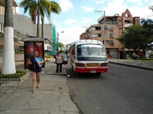 Estas son las únicas rutas que transitan por la carrera 36.