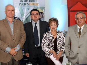 Franz Mutis Caballero, Sergio Luna Navas, Cecilia Reyes de León y Henry Ramírez León.