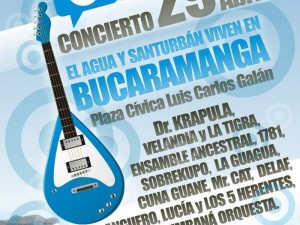 Concierto por el agua y Santurbán