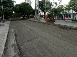 Así avanzan los trabajos en el costado occidental de la carrera 33