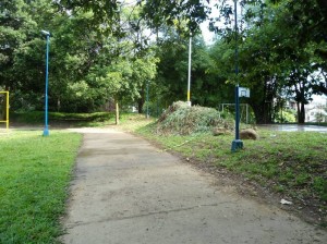 La comunidad agradeció a las entidades y personas que con dedicación y esfuerzo lograron rescatar el parque.