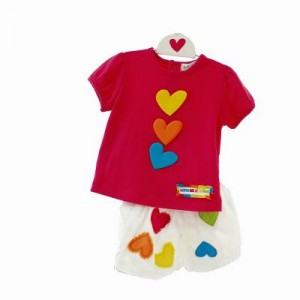 Short y blusa Agatha Ruiz de la Prada.