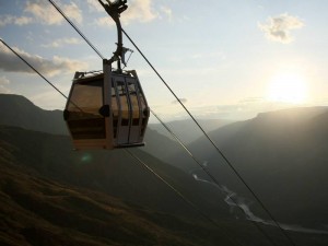 El cierre del teleférico obedece a trabajos de mantenimiento de las redes.