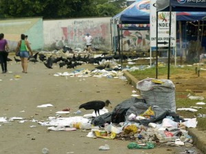 Así lucía el lunes 12 de septiembre la unidad deportiva del estadio Alfonso López, donde se realizó el Festival de Colonias.