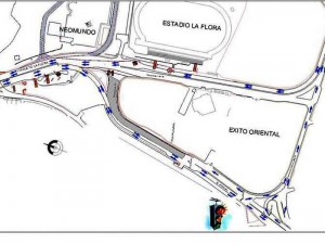 Así será la movilidad en la zona de La Flora y Neomundo a partir de este fin de semana.