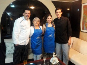 Franco Basile, Martha Ballesteros, Martha Salcedo y Juan Camilo Villamizar.