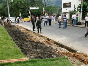 Algunos andenes ya fueron intervenidos en la carrera 40.