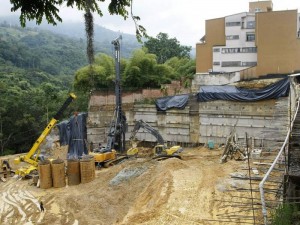 Así avanzan las obras del edificio ubicado en la carrera 41 con calle 41.