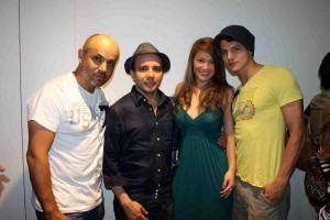 Ricardo De La Vega, Amaury Echenique, Tatiana Martínez y Sergio Lillo. Ricardo De La Vega, Amaury Echenique, Tatiana Martínez y Sergio Lillo.