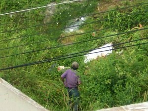 El lote se ha convertido en botadero de basura y baño público, dándole mal aspecto al sector.