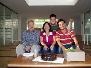 Álvaro Galvis Arenas, Ángela Sierra Vecino, Diana Milena Hernández y Oscar Galvis Sierra.